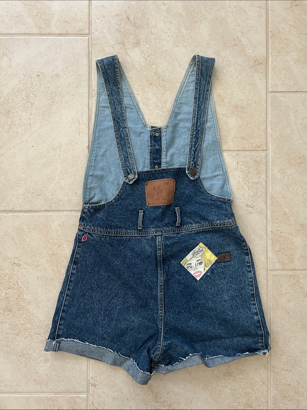 Gasoline 1980’s Denim Overalls